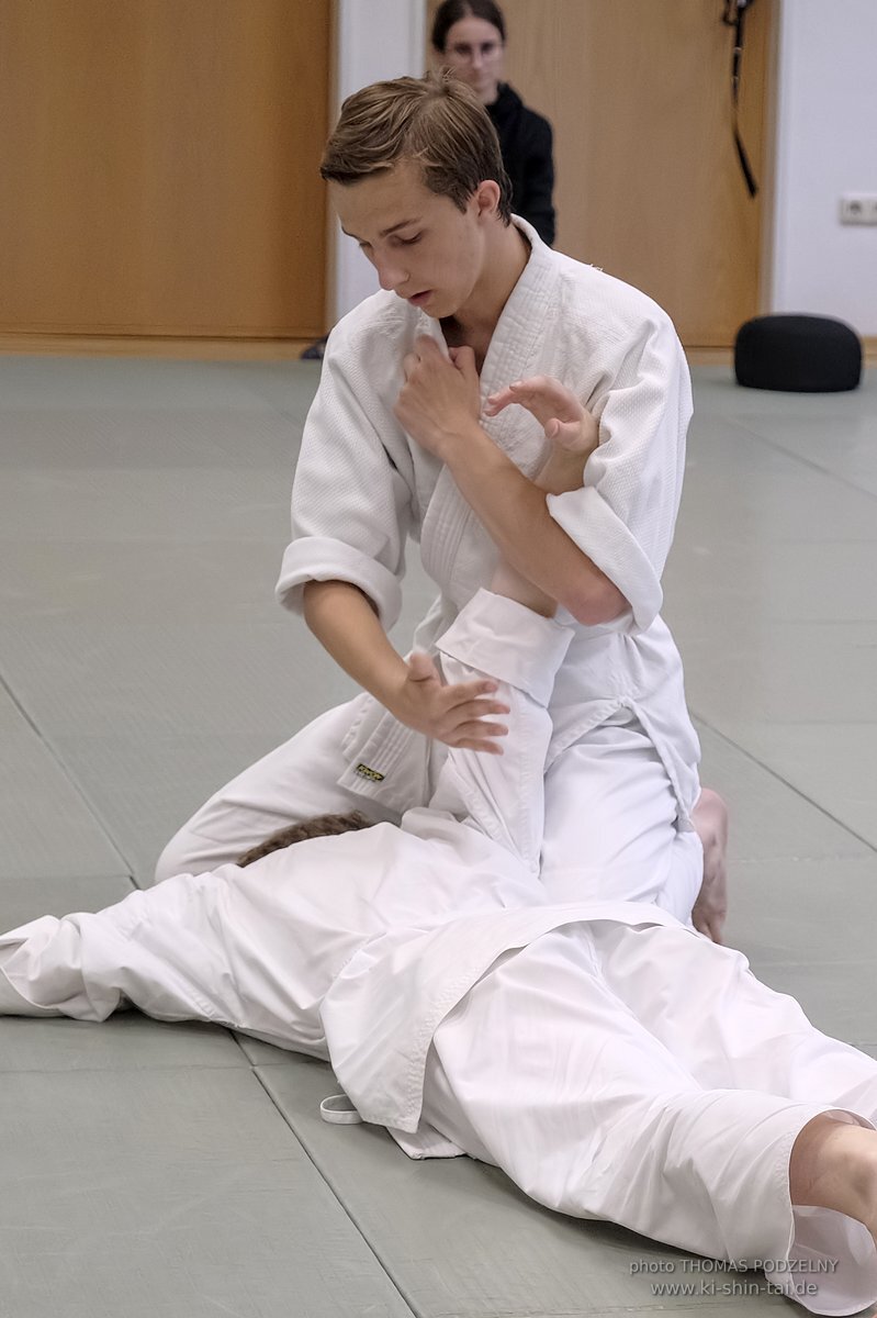 Aikidô Kyû Prüfungen 27.7.2023
