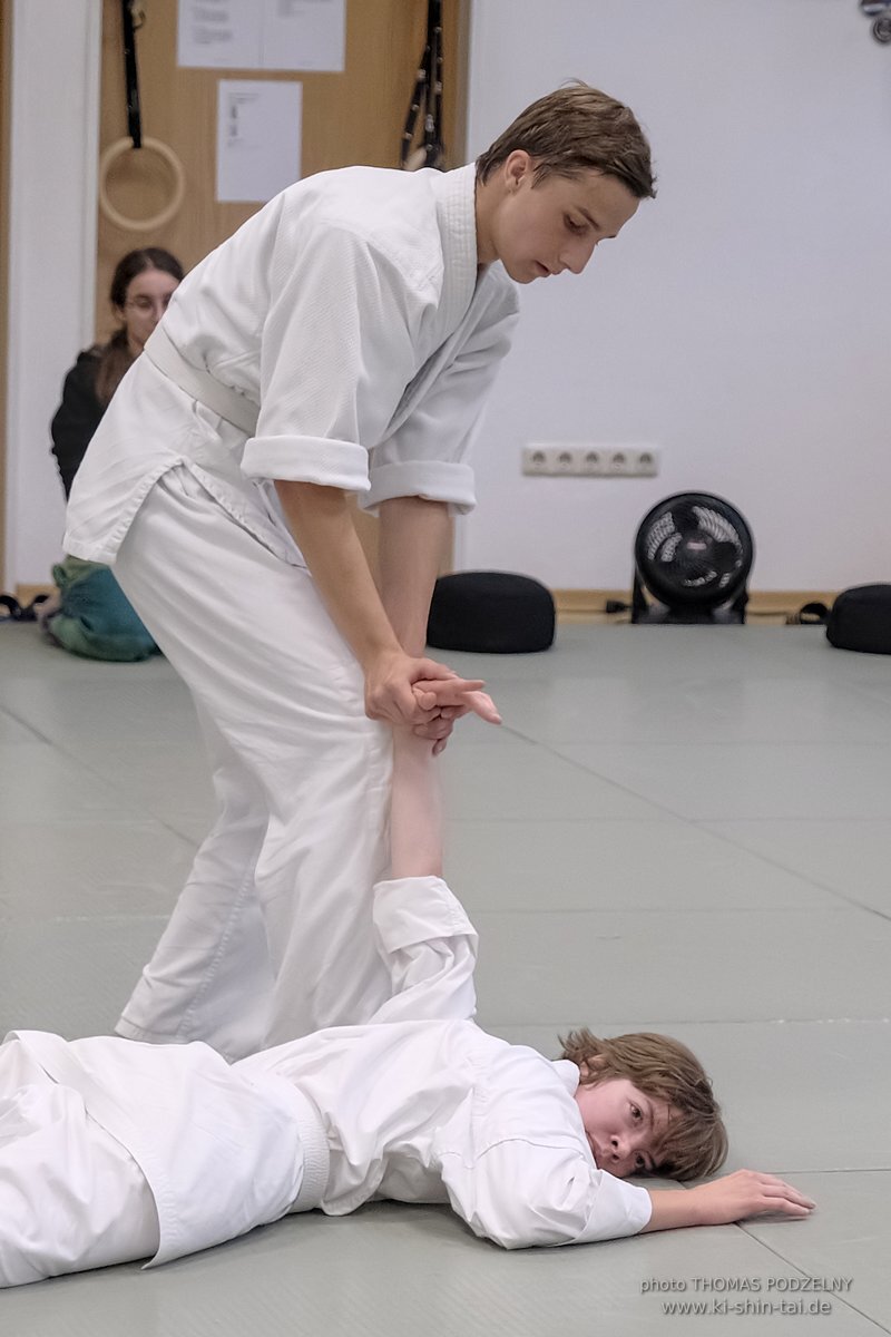 Aikidô Kyû Prüfungen 27.7.2023