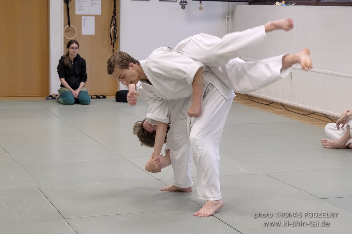 Aikidô Kyû Prüfungen 27.7.2023