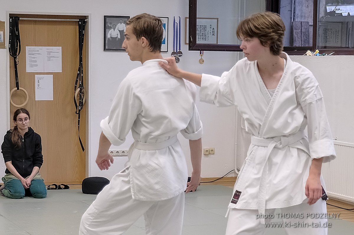 Aikidô Kyû Prüfungen 27.7.2023