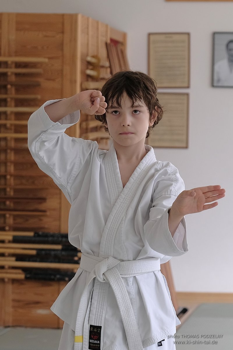 Karate Kids Kyu Prüfungen 24. und 28. Juli 2023