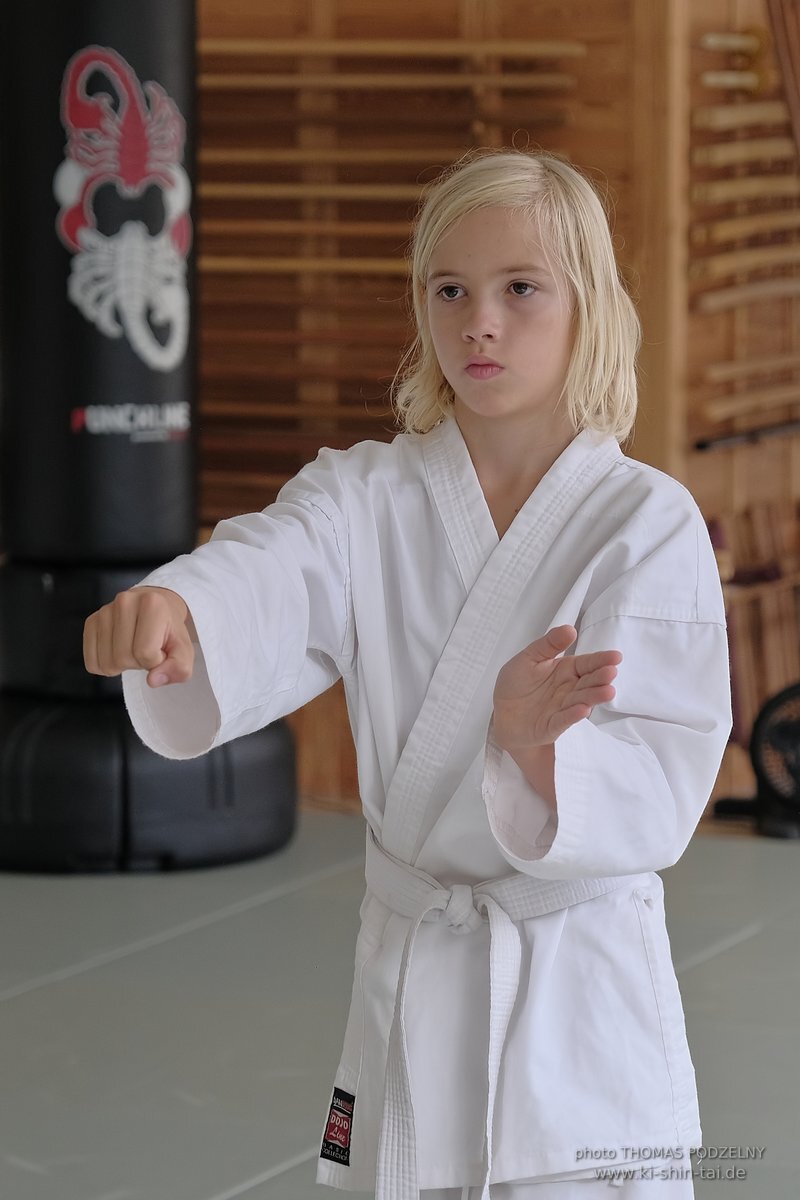 Karate Kids Kyu Prüfungen 24. und 28. Juli 2023