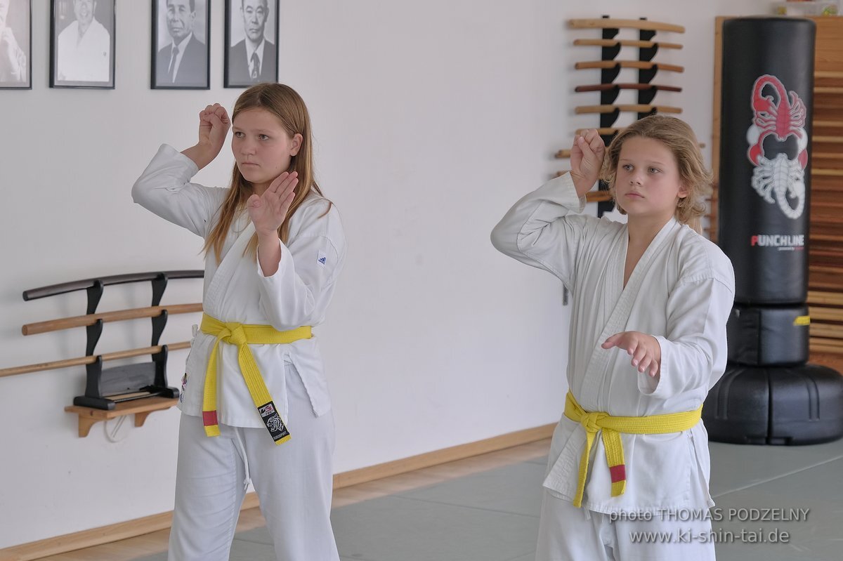 Karate Kids Kyu Prüfungen 24. und 28. Juli 2023