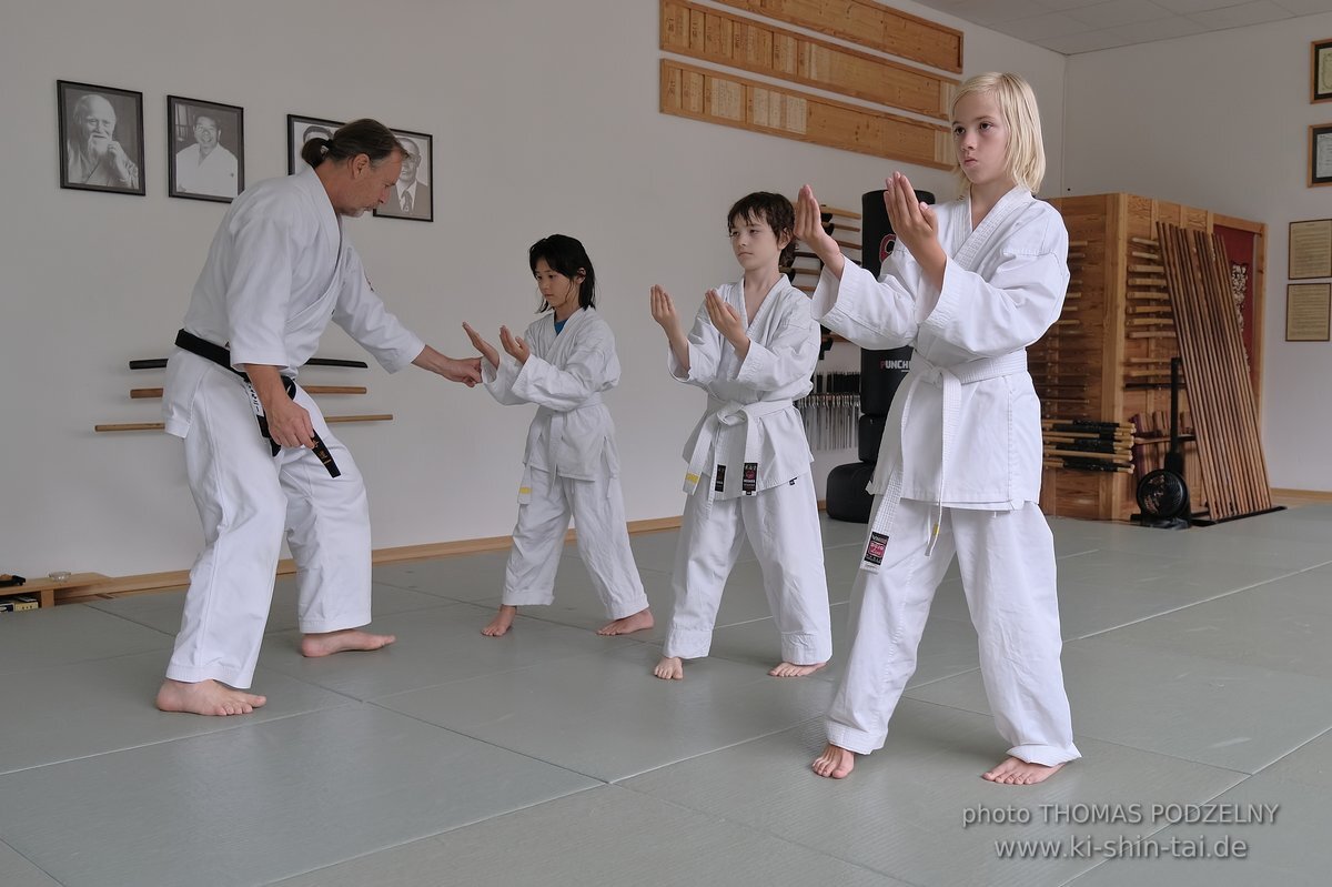 Karate Kids Kyu Prüfungen 24. und 28. Juli 2023