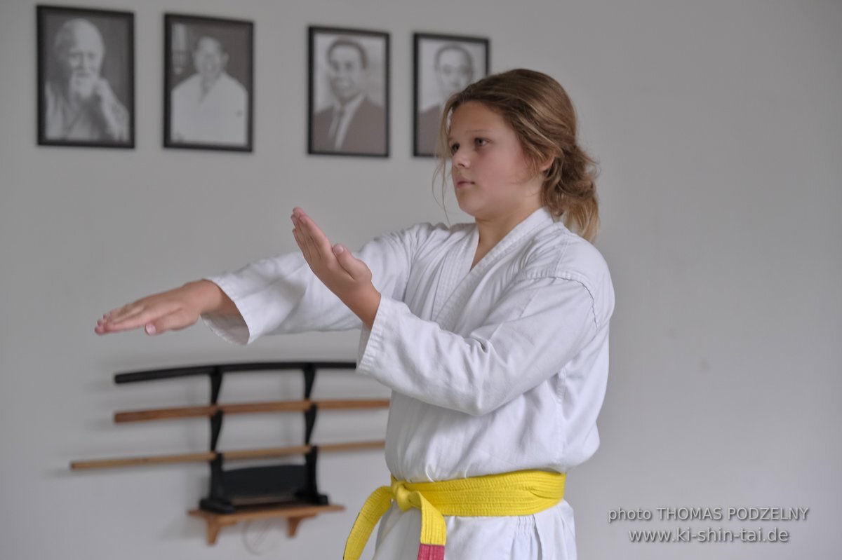 Karate Kids Kyu Prüfungen 24. und 28. Juli 2023