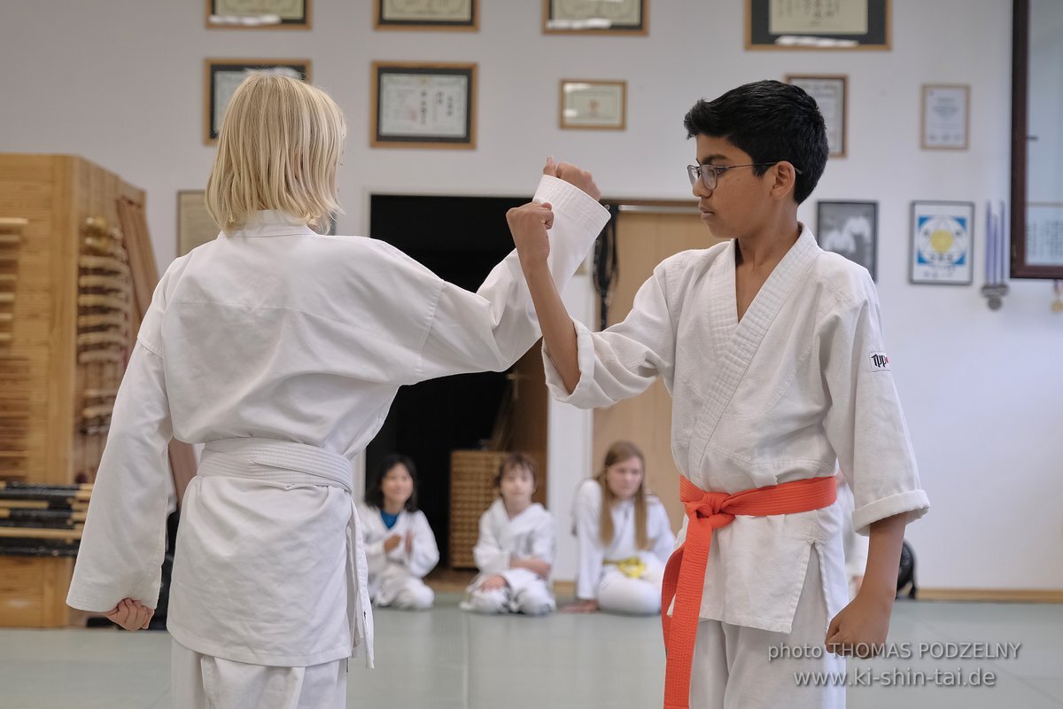 Karate Kids Kyu Prüfungen 24. und 28. Juli 2023