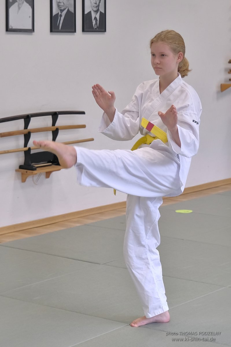 Karate Kids Kyu Prüfungen 24. und 28. Juli 2023