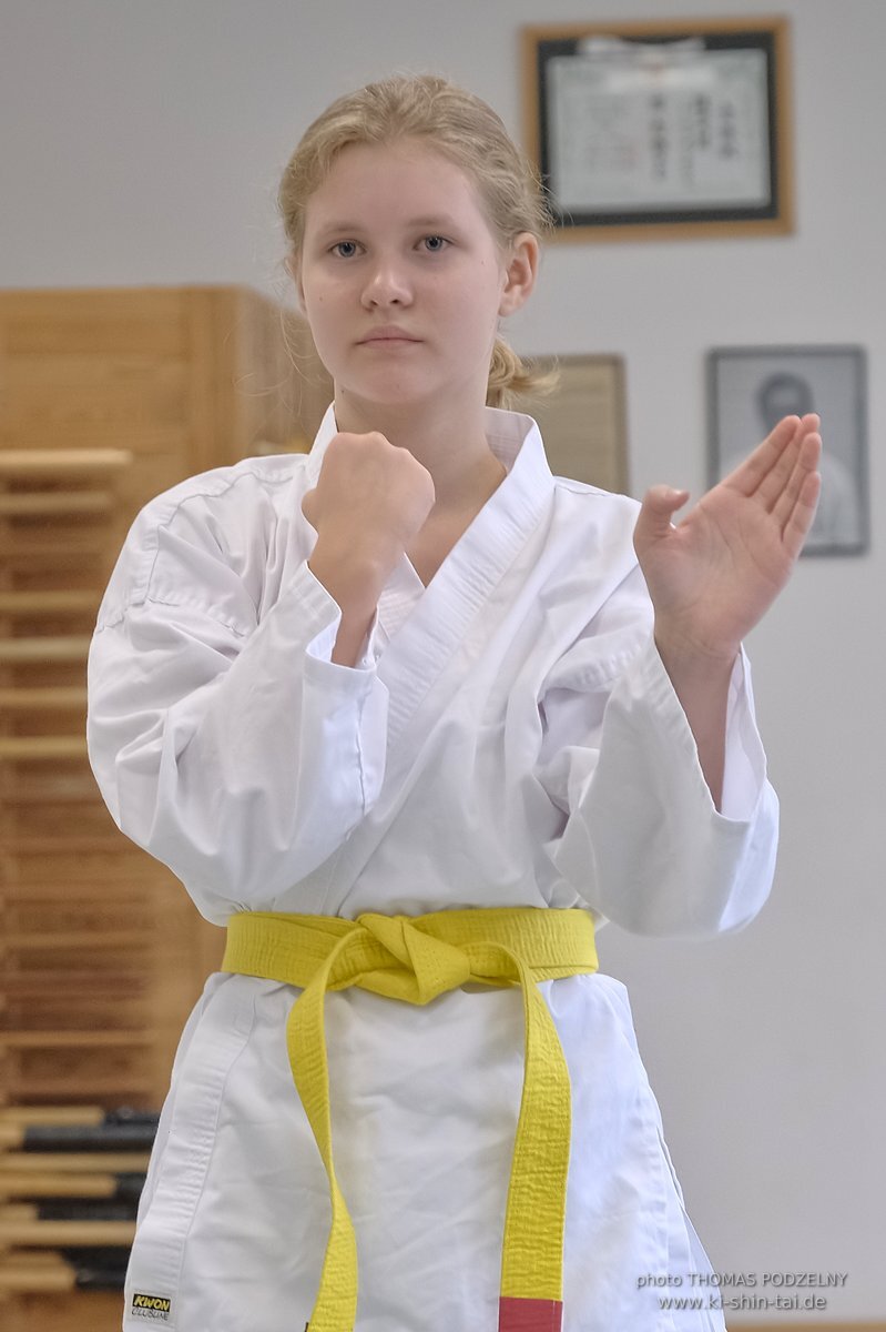 Karate Kids Kyu Prüfungen 24. und 28. Juli 2023