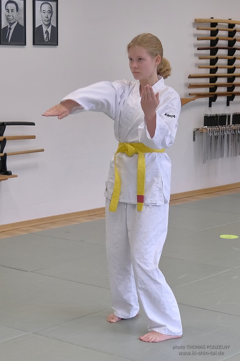 Karate Kids Kyu Prüfungen 24. und 28. Juli 2023