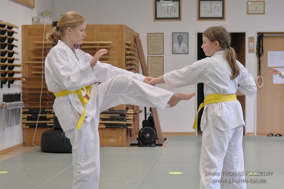 Karate Kids Kyu Prüfungen 24. und 28. Juli 2023