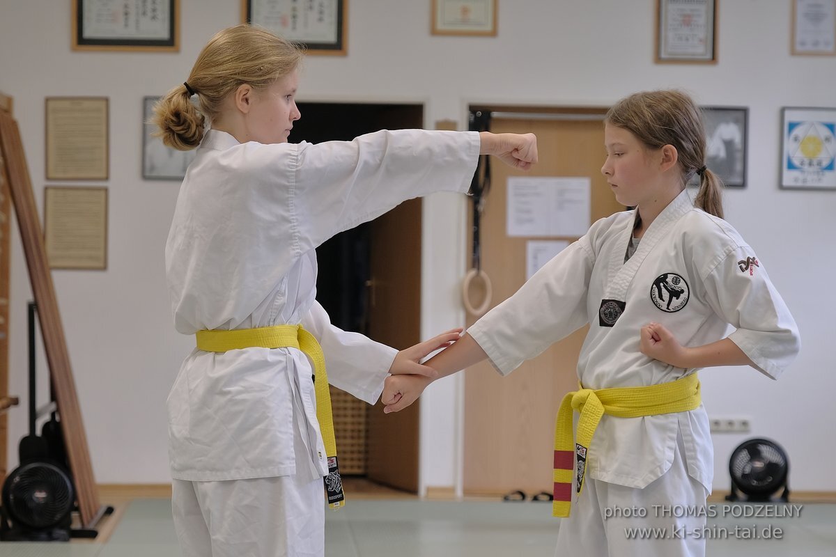 Karate Kids Kyu Prüfungen 24. und 28. Juli 2023