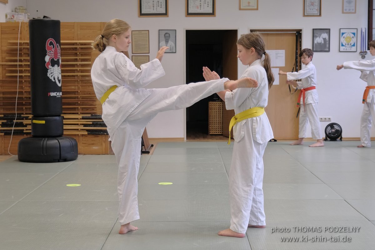 Karate Kids Kyu Prüfungen 24. und 28. Juli 2023