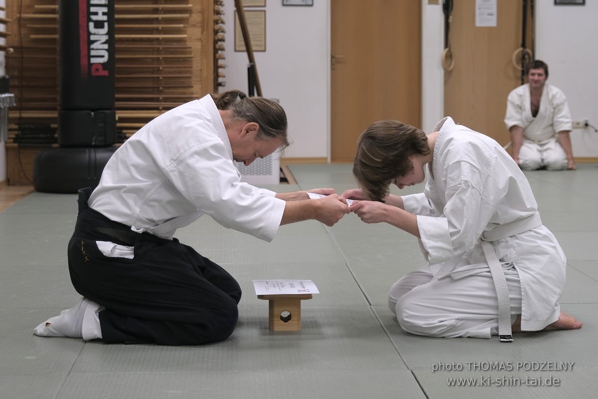 Aikido Kyu Prüfungen 10.12.2023