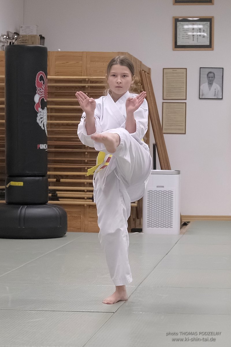 Karate Kids Kyû Prüfungen 22.12.2023