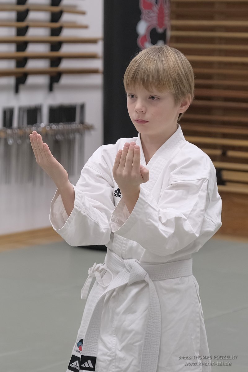 Karate Kids Kyû Prüfungen 22.12.2023