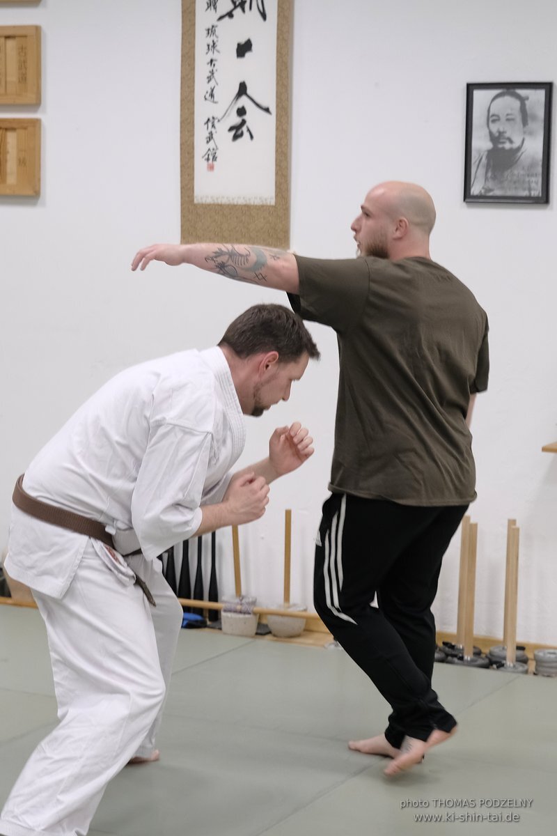 Sparring Lehrgang mit Micheal Ullr aus Israel 21.2.2024