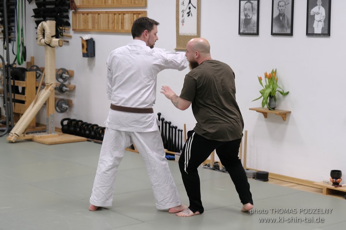 Sparring Lehrgang mit Micheal Ullr aus Israel 21.2.2024