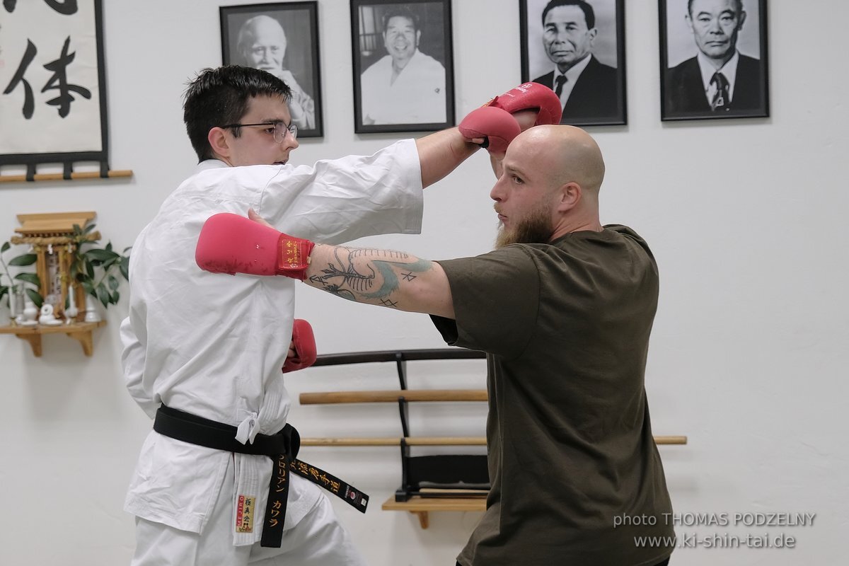 Sparring Lehrgang mit Micheal Ullr aus Israel 21.2.2024