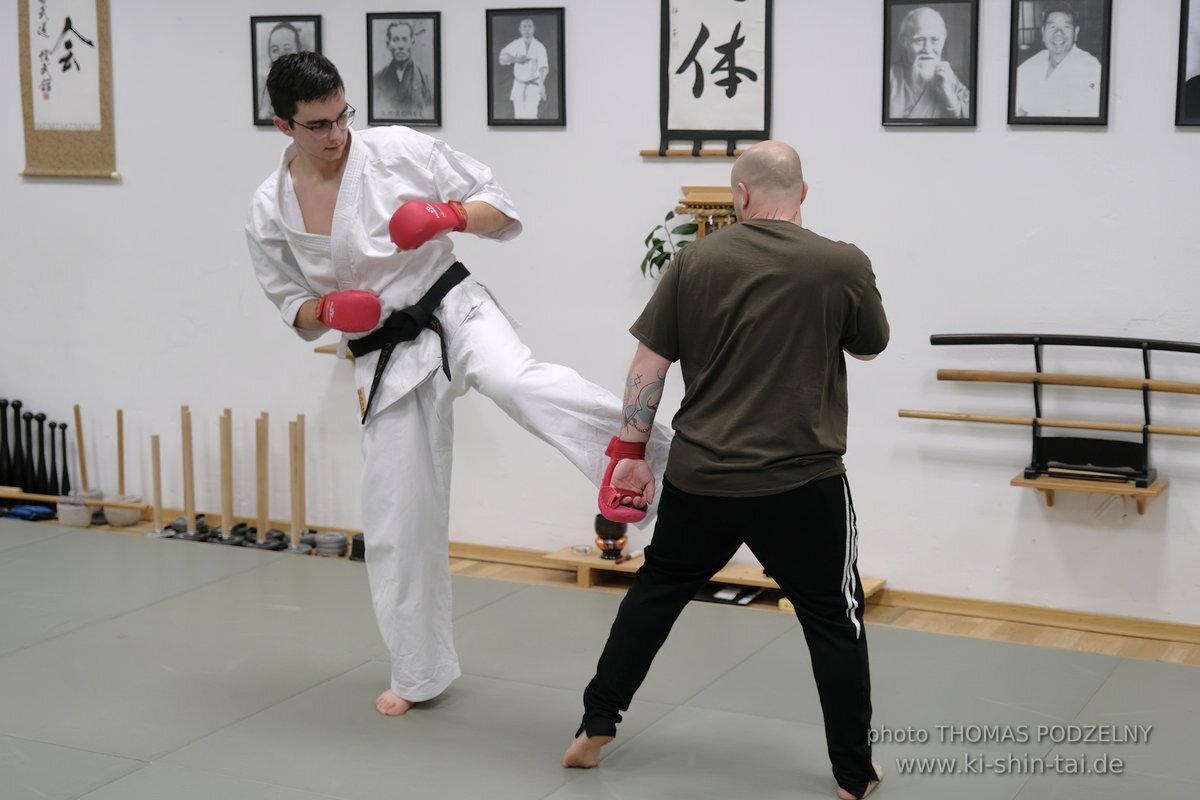 Sparring Lehrgang mit Micheal Ullr aus Israel 21.2.2024