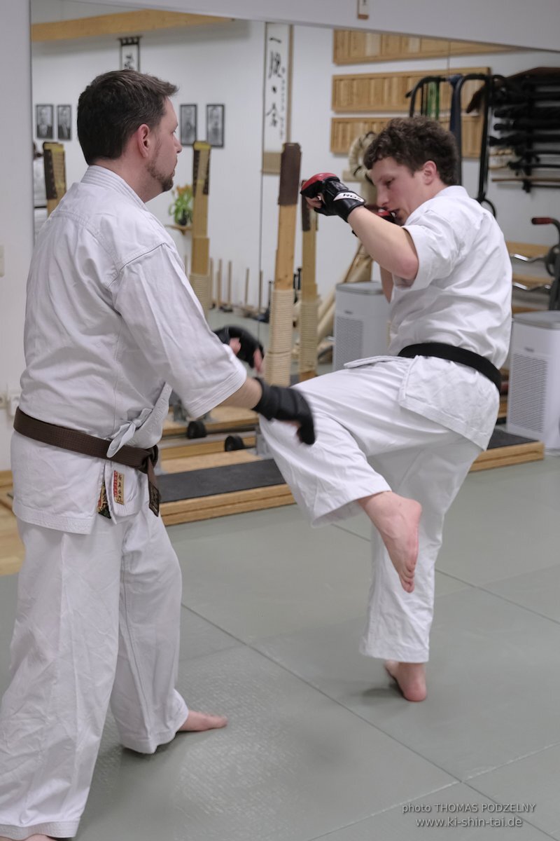 Sparring Lehrgang mit Micheal Ullr aus Israel 21.2.2024