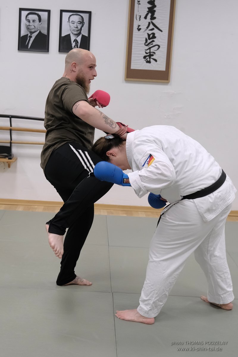 Sparring Lehrgang mit Micheal Ullr aus Israel 21.2.2024