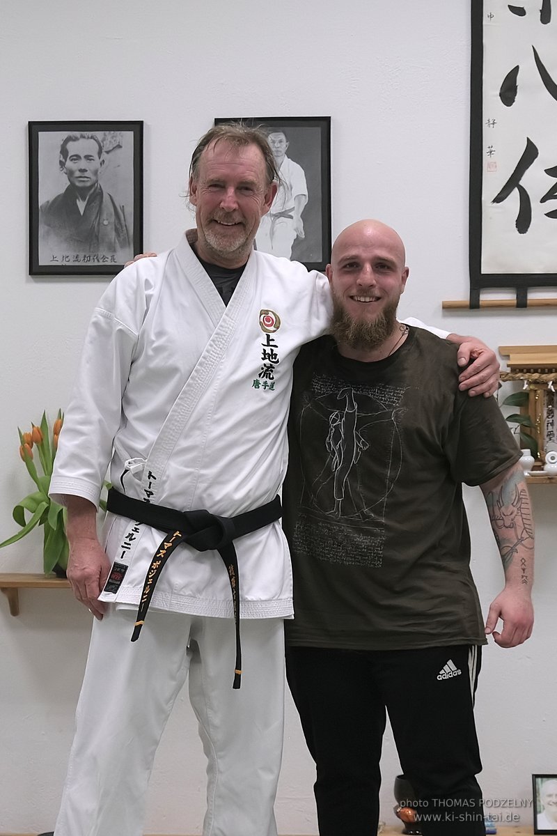 Sparring Lehrgang mit Micheal Ullr aus Israel 21.2.2024