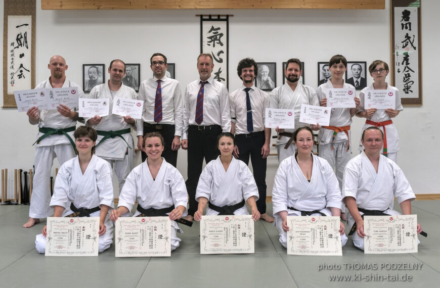 Karate und Kobudo Prüfungen 13.7.2024