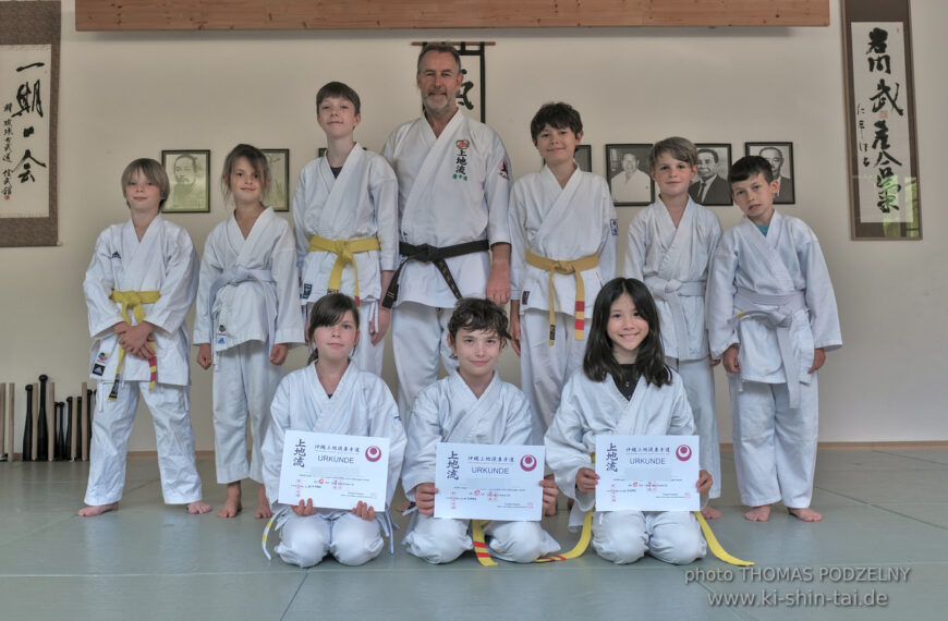 Karate Kids Prüfungen 22.7.2024