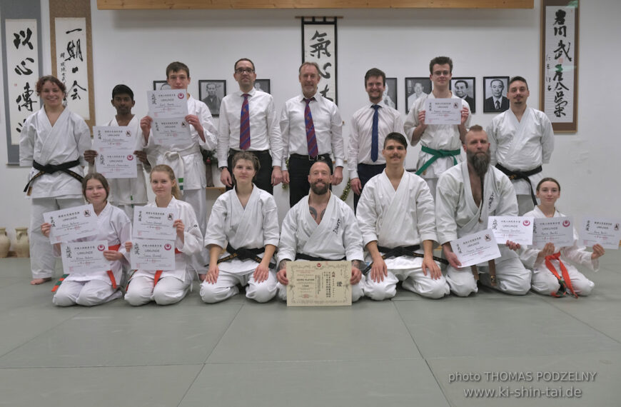 Karate und Kobudô Kyû und Dan Prüfungen 14.12.2024