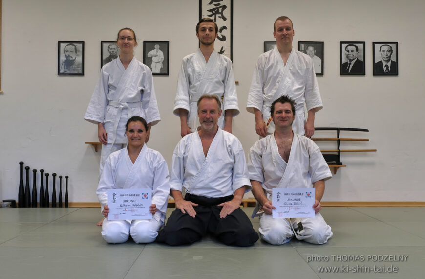 Aikidô Kyû Prüfungen 22.7.2025