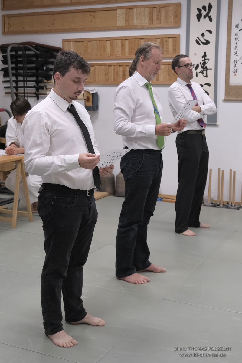 Karate/Kobudô Kyû und Dan Prüfungen 25.7.2025
