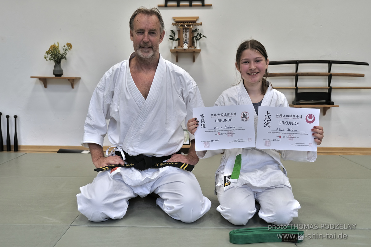 Karate/Kobudô Kyû und Dan Prüfungen 25.7.2025