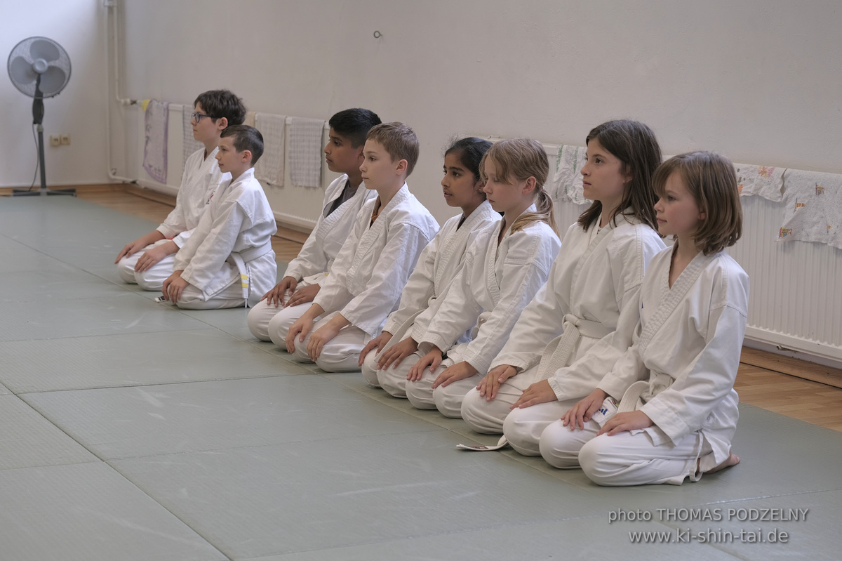 Karate Kids Kyû Prüfungen am 28.7.2025