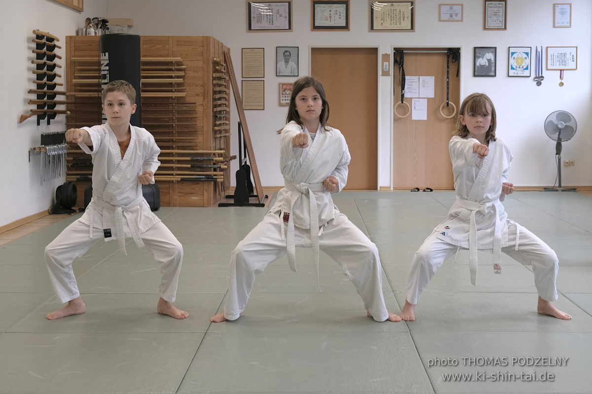 Karate Kids Kyû Prüfungen am 28.7.2025
