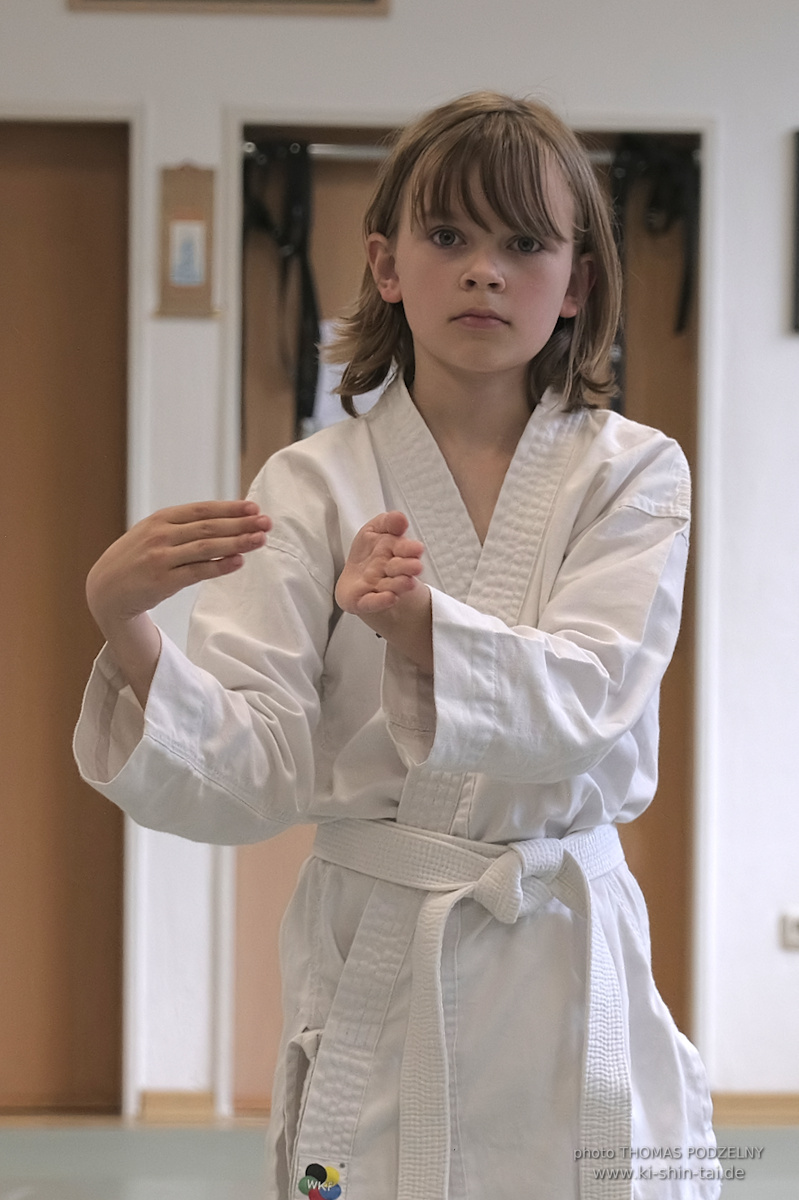 Karate Kids Kyû Prüfungen am 28.7.2025
