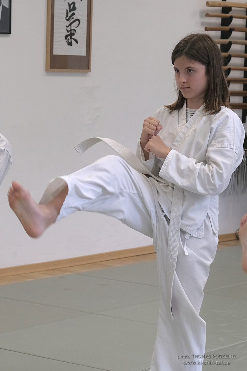 Karate Kids Kyû Prüfungen am 28.7.2025