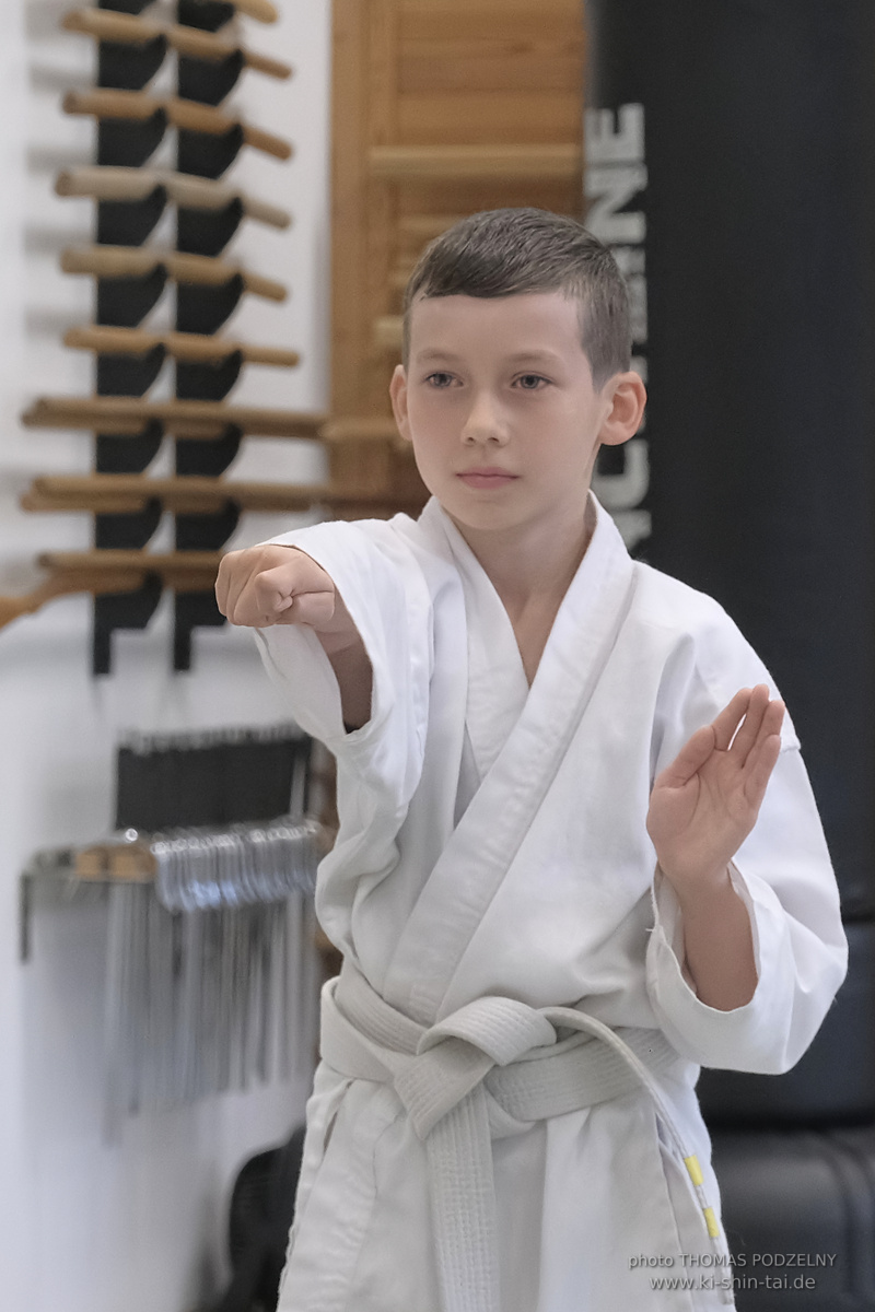 Karate Kids Kyû Prüfungen am 28.7.2025