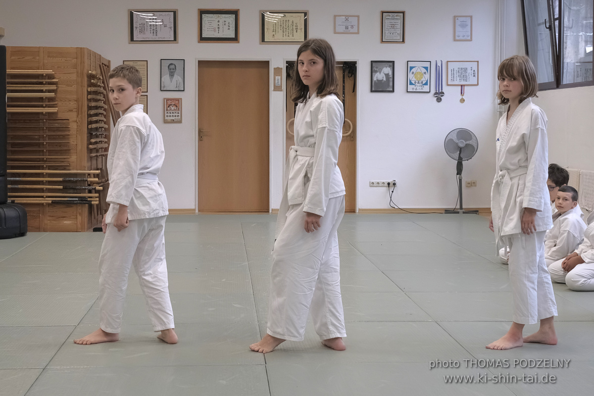 Karate Kids Kyû Prüfungen am 28.7.2025