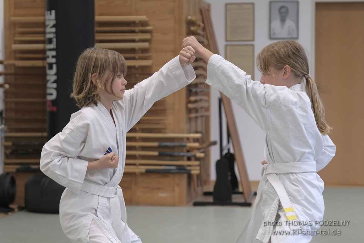 Karate Kids Kyû Prüfungen am 28.7.2025