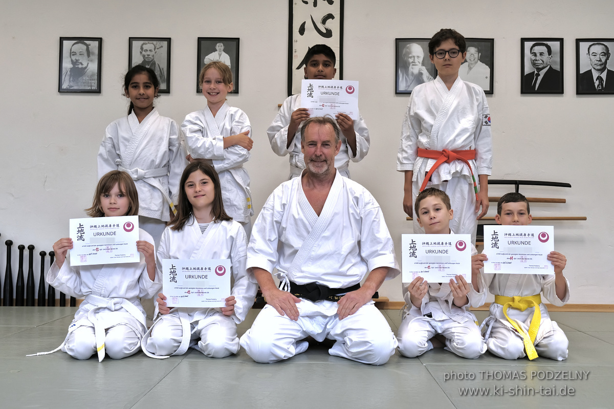 Du betrachtest gerade Karate Kids Kyû Prüfungen 28.7.2025