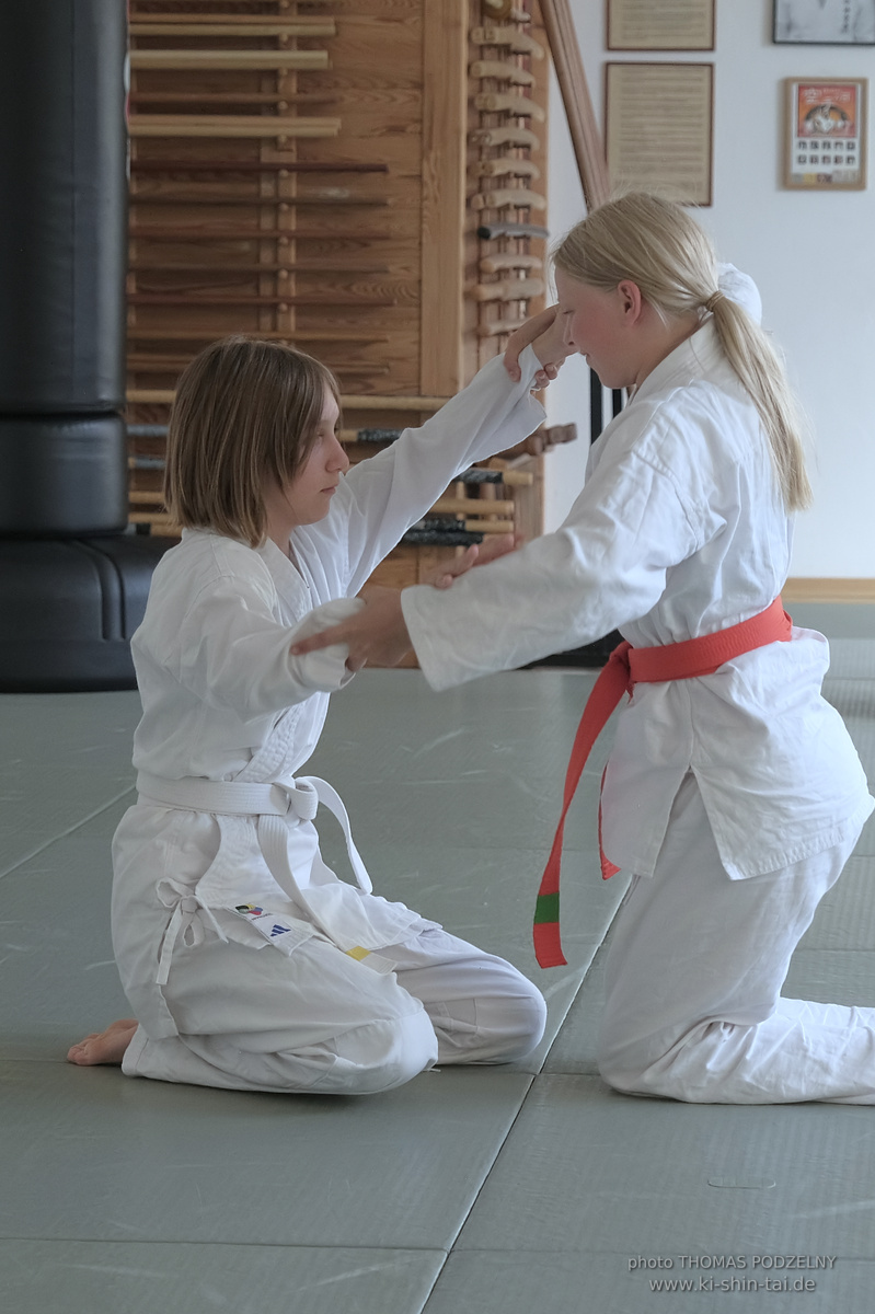 Aikidô-Kids Kyû Prüfungen am 29.7.2025