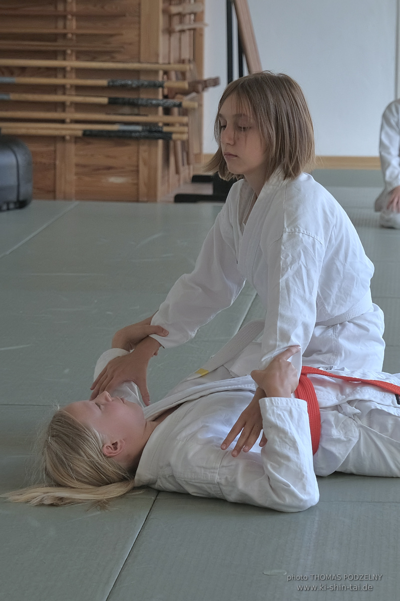 Aikidô-Kids Kyû Prüfungen am 29.7.2025