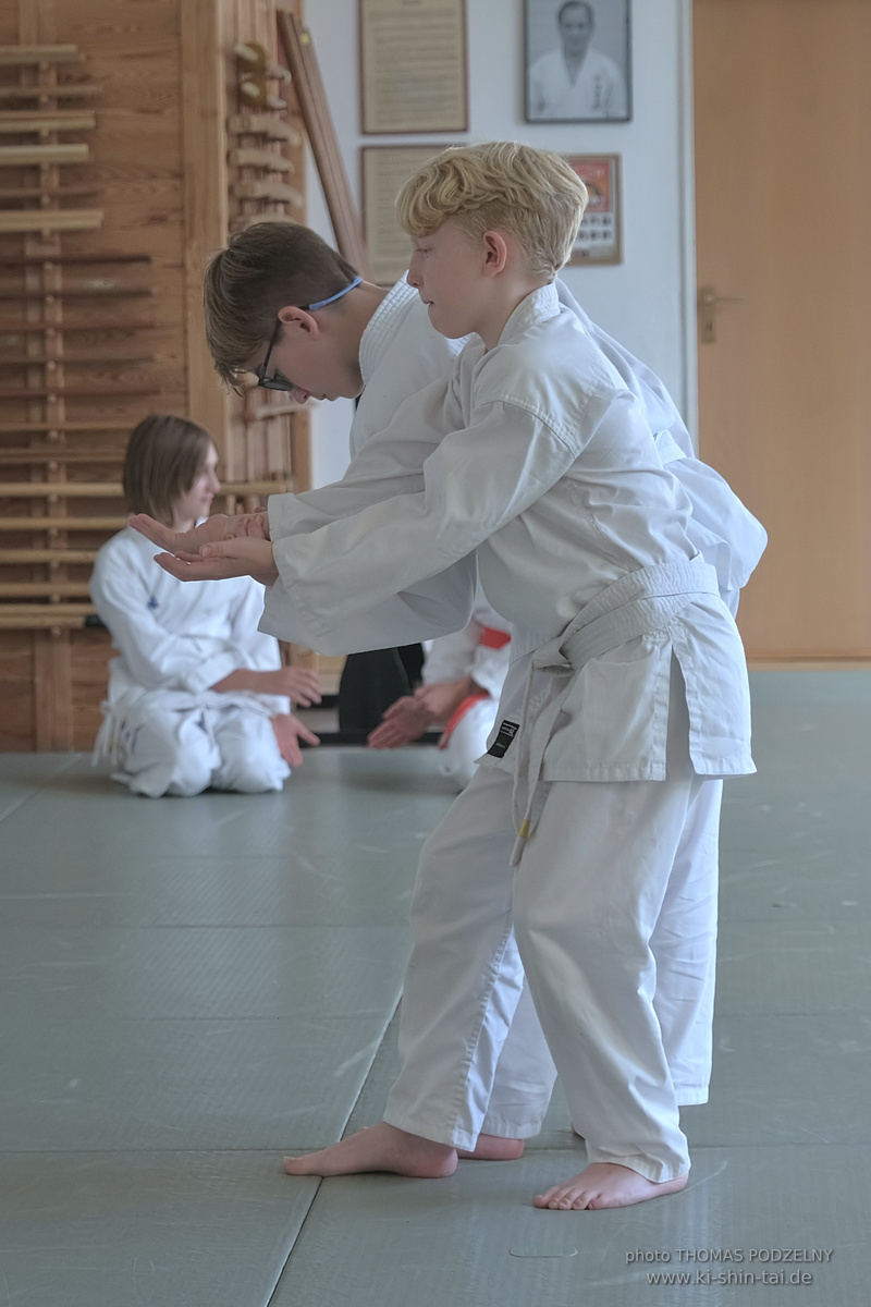 Aikidô-Kids Kyû Prüfungen am 29.7.2025