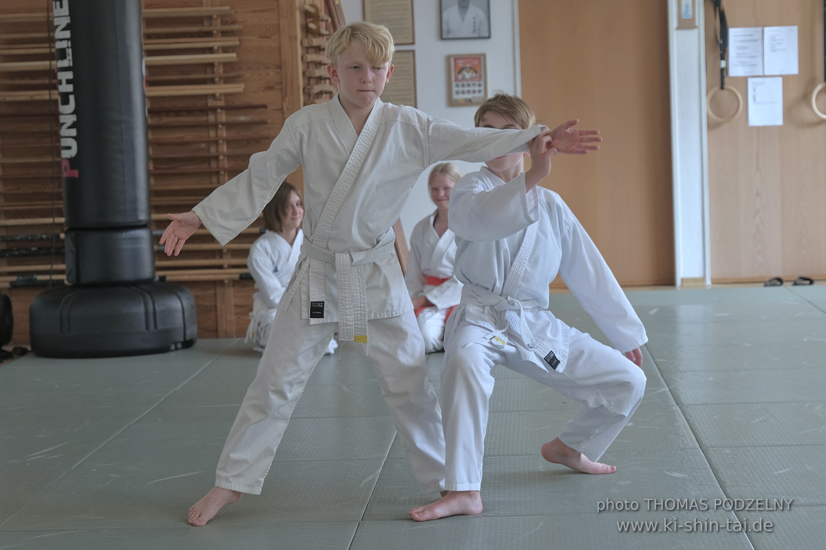 Aikidô-Kids Kyû Prüfungen am 29.7.2025