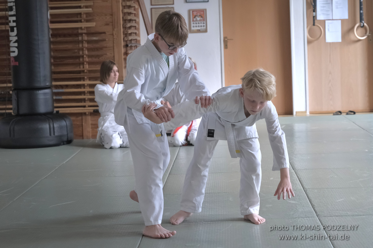 Aikidô-Kids Kyû Prüfungen am 29.7.2025