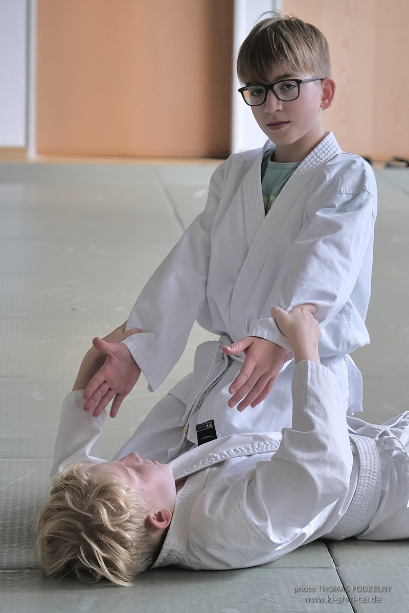 Aikidô-Kids Kyû Prüfungen am 29.7.2025