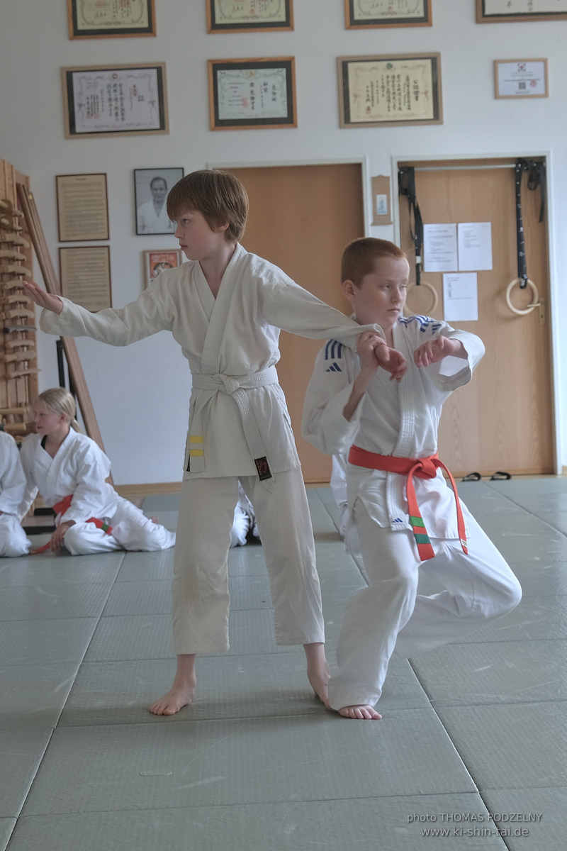 Aikidô-Kids Kyû Prüfungen am 29.7.2025