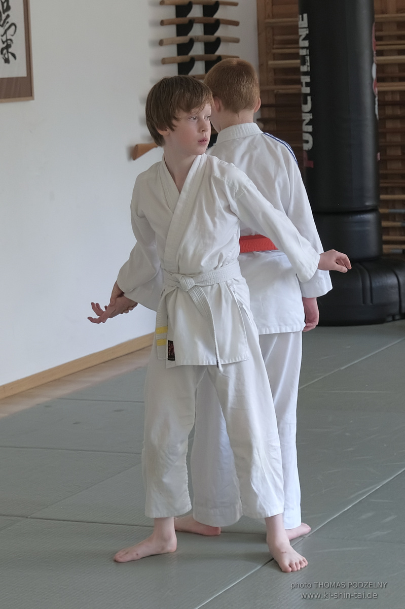 Aikidô-Kids Kyû Prüfungen am 29.7.2025