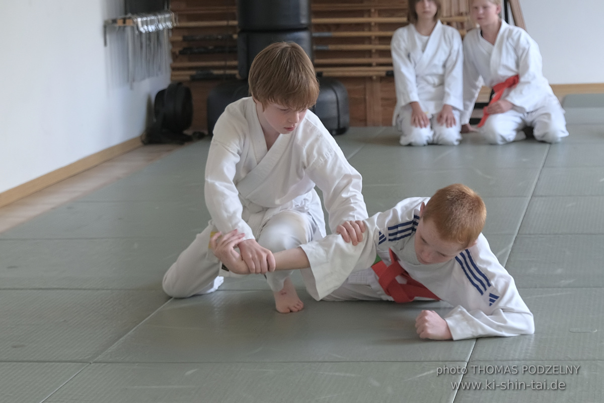 Aikidô-Kids Kyû Prüfungen am 29.7.2025