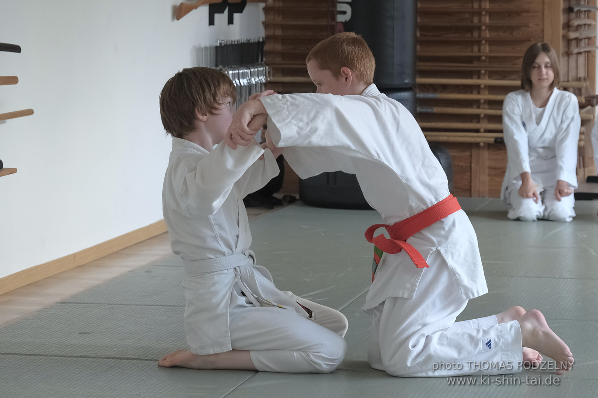 Aikidô-Kids Kyû Prüfungen am 29.7.2025